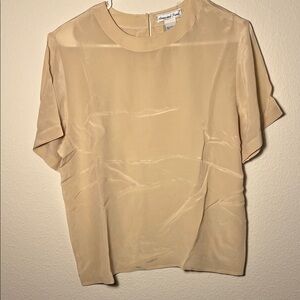 Anna And Frank Gold Blouse